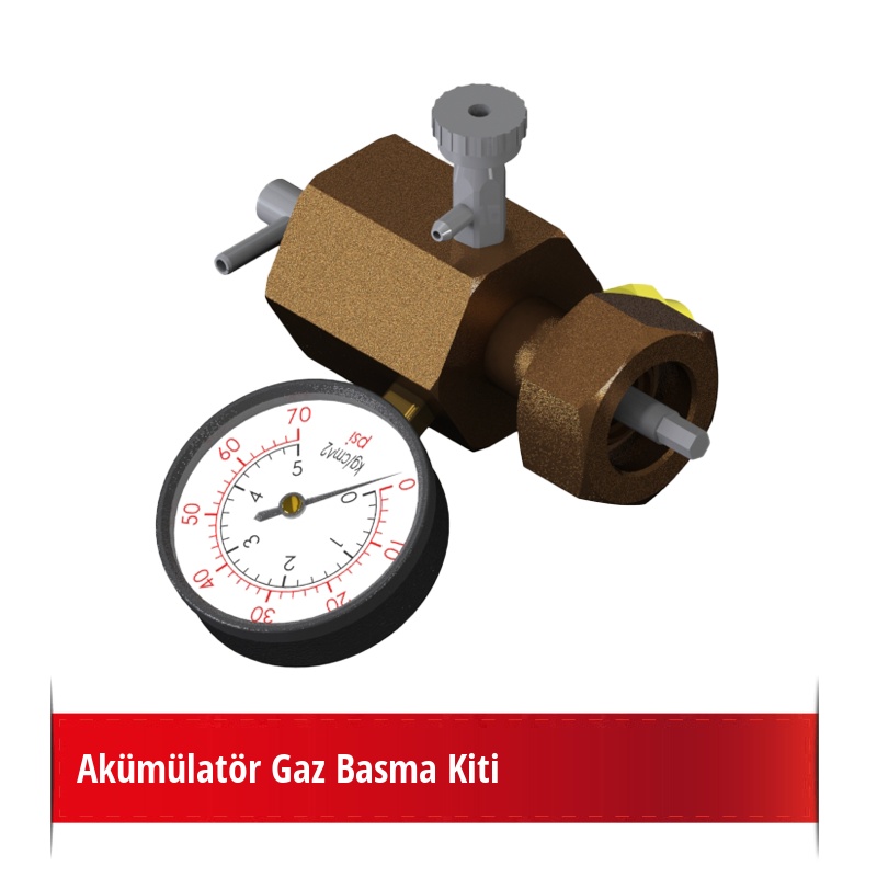 Akümülatör Gaz Basma Kiti