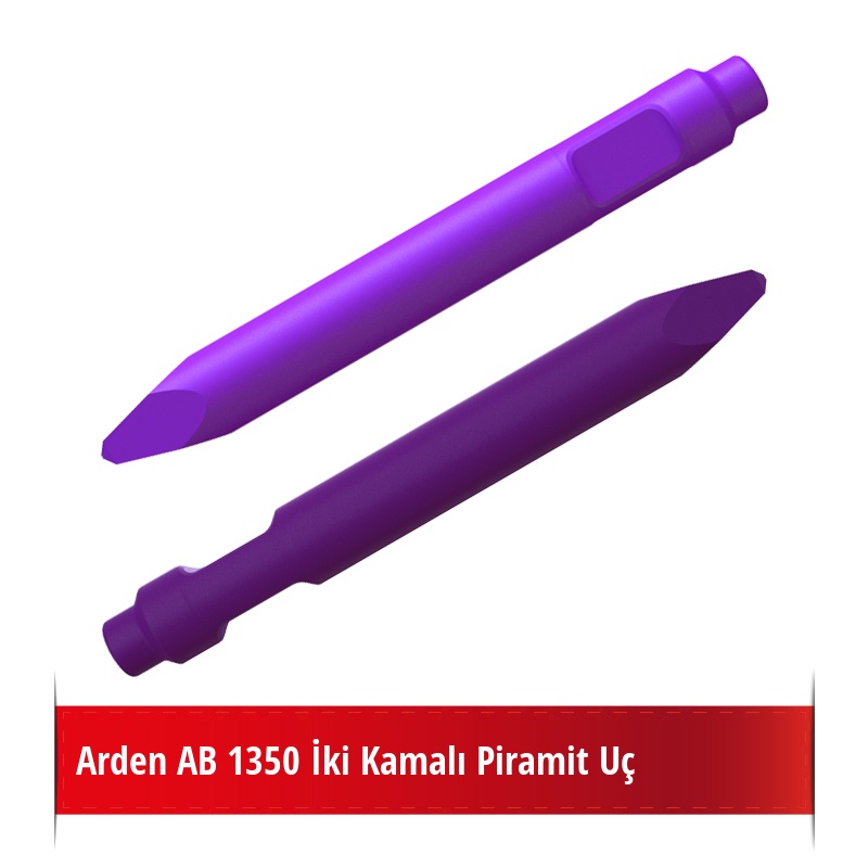 Arden AB 1350 Kırıcı İçin Nikelli Piramit Uç