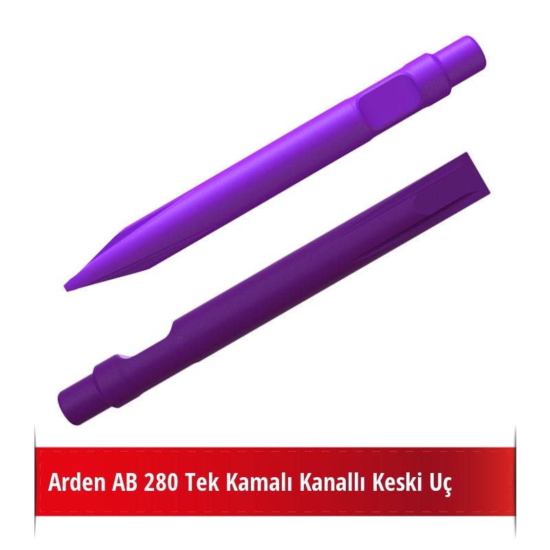 Arden AB 280 Kırıcı İçin Nikelli Kanallı Keski Uç