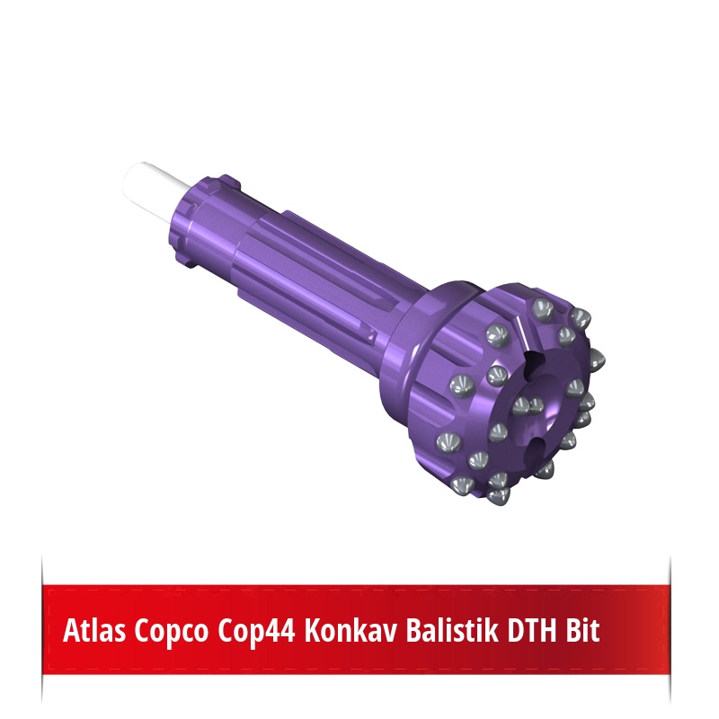 Atlas Copco Cop44 Konkav Balistik DTH Bit