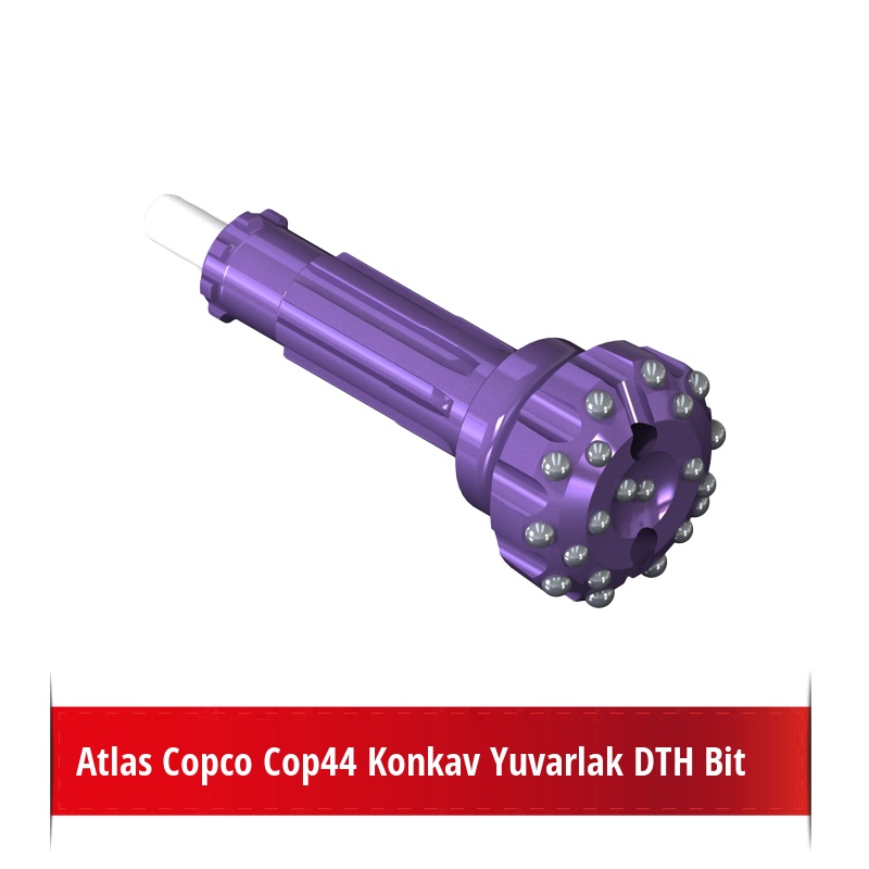 Atlas Copco Cop44 Konkav Yuvarlak DTH Bit