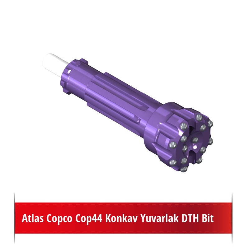 Atlas Copco Cop44 Konkav Yuvarlak DTH Bit