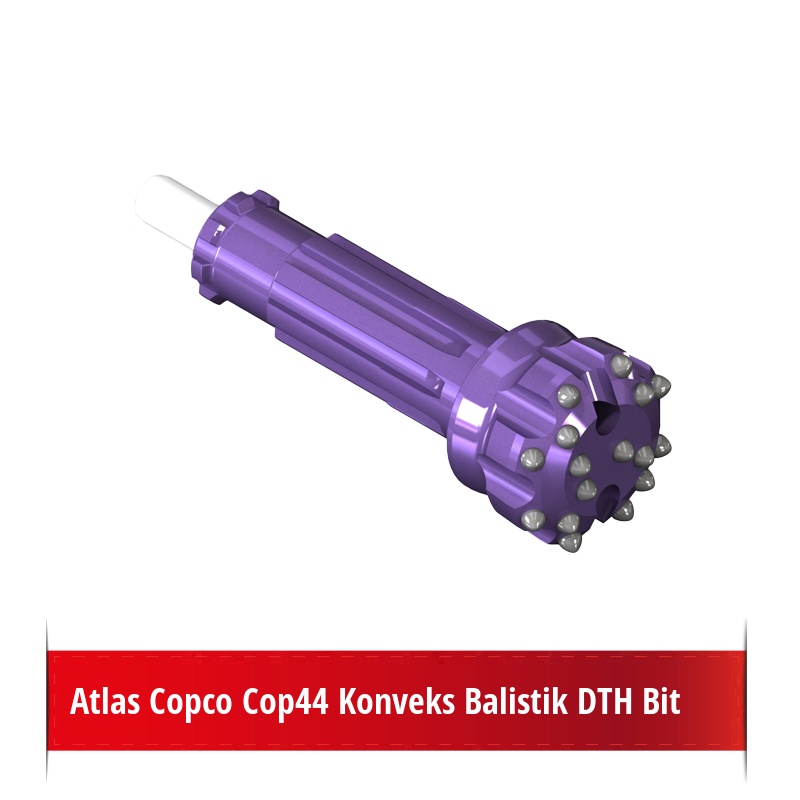 Atlas Copco Cop44 Konveks Balistik DTH Bit