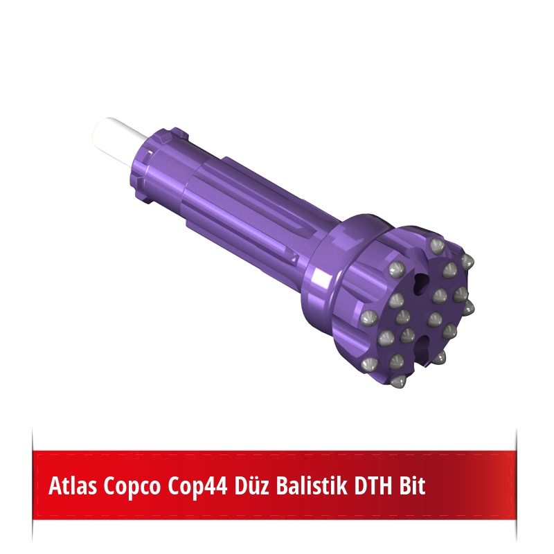 Atlas Copco Cop44 Düz Balistik DTH Bit