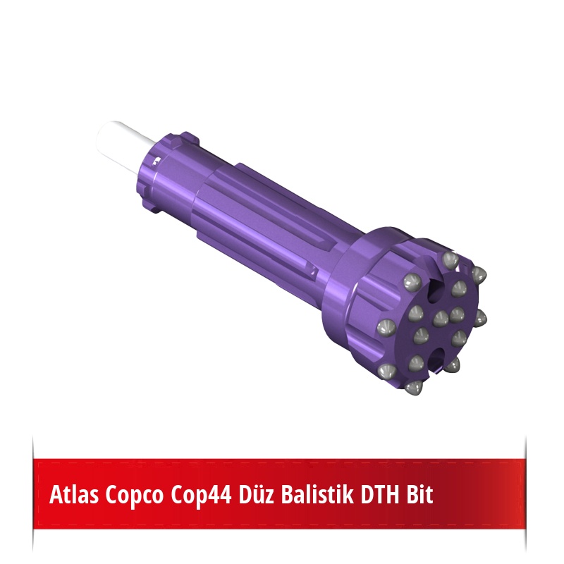 Atlas Copco Cop44 Düz Balistik DTH Bit