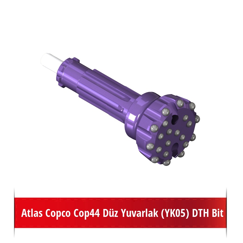 Atlas Copco Cop44 Düz Yuvarlak (YK05) DTH Bit