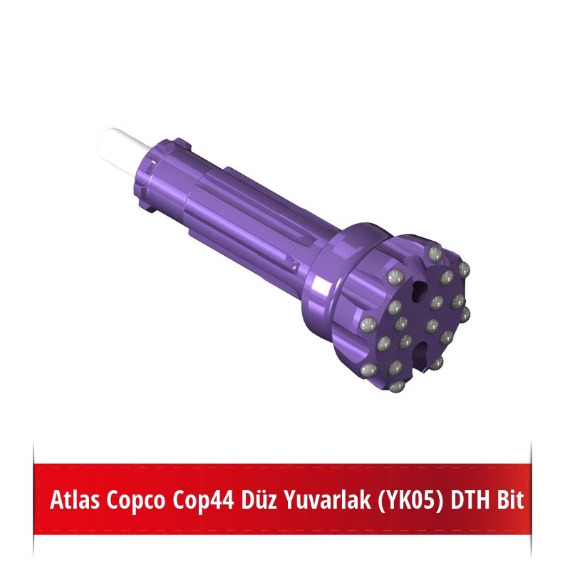 Atlas Copco Cop44 Düz Yuvarlak (YK05) DTH Bit