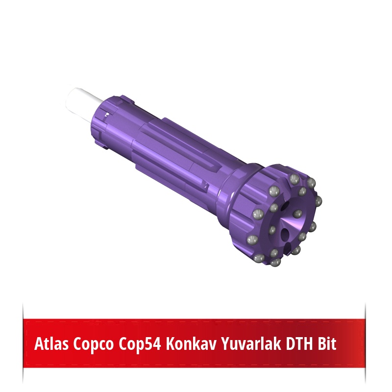 Atlas Copco Cop54 Konkav Yuvarlak DTH Bit