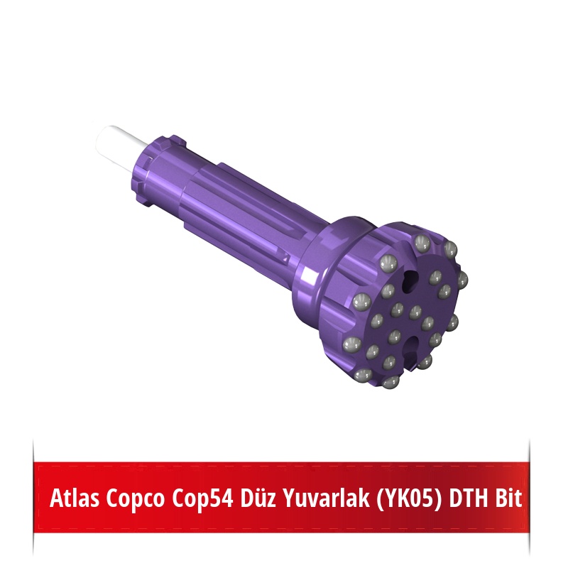 Atlas Copco Cop54 Düz Yuvarlak (YK05) DTH Bit