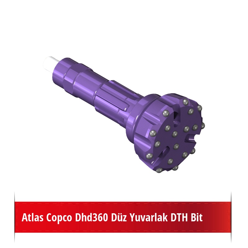 Atlas Copco Dhd360 Düz Yuvarlak DTH Bit