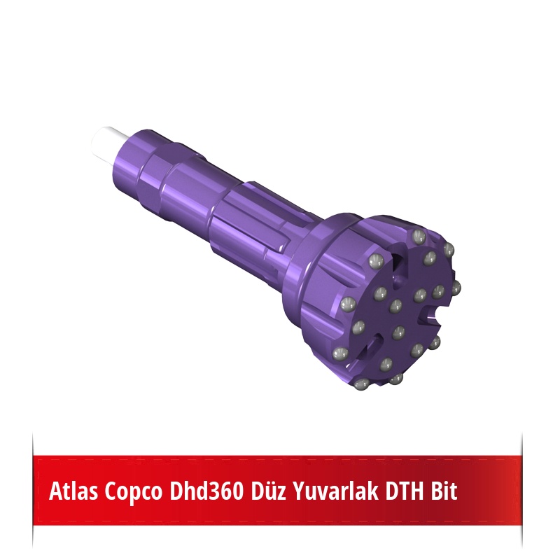 Atlas Copco Dhd360 Düz Yuvarlak DTH Bit