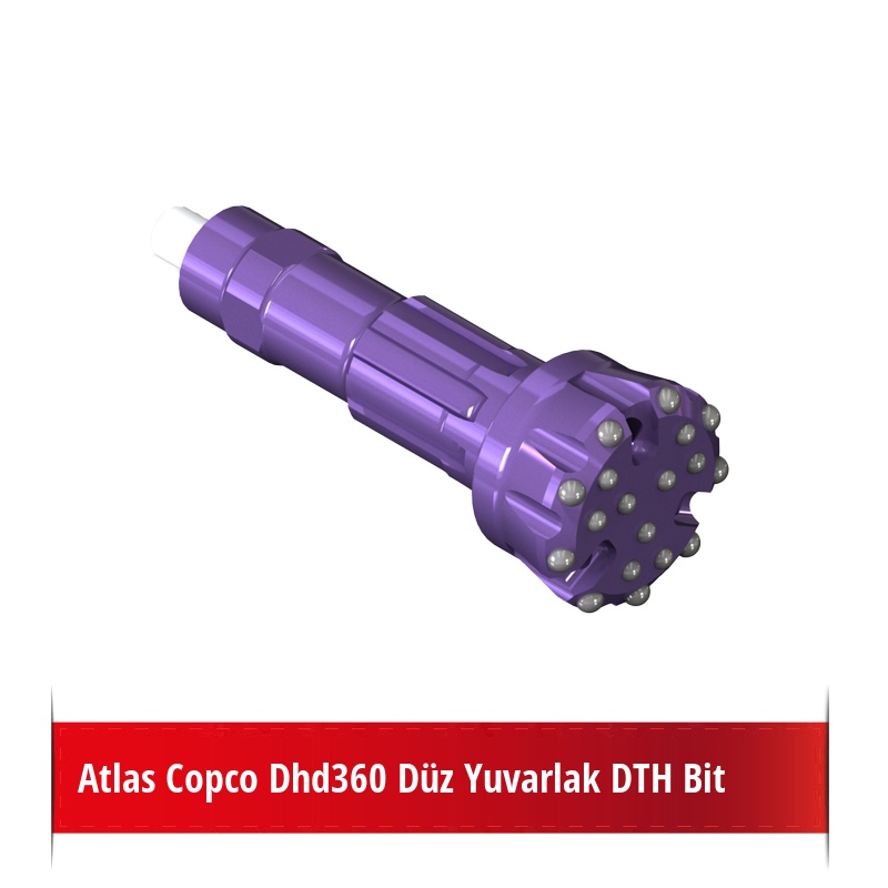 Atlas Copco Dhd360 Düz Yuvarlak DTH Bit