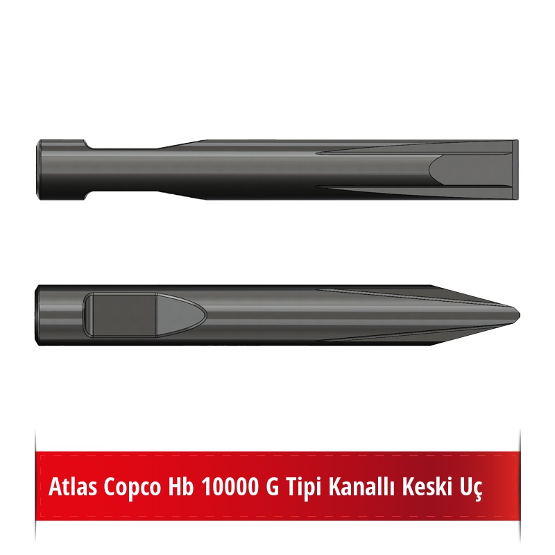 Atlas Copco Hb 10000 G Tipi Kanallı Keski Uç