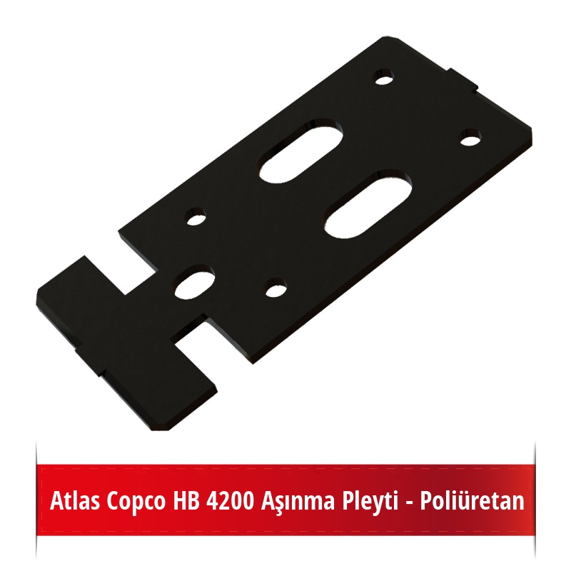 Atlas Copco HB 4200 Aşınma Pleyti - Poliüretan