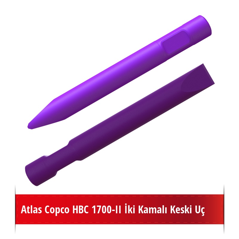 Atlas Copco HBC 1700-II Kırıcı İçin Nikelli Keski Uç