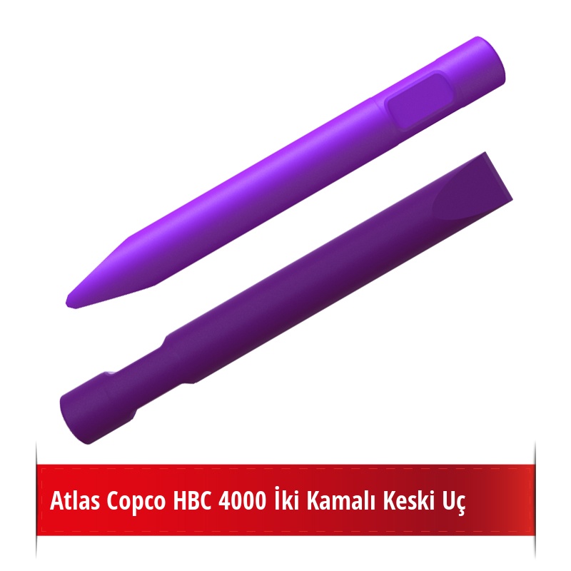 Atlas Copco HBC 4000 Kırıcı İçin Nikelli Keski Uç