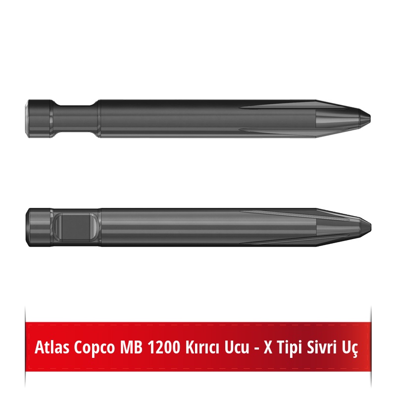 Atlas Copco MB 1200 Kırıcı Ucu - X Tipi Sivri Uç