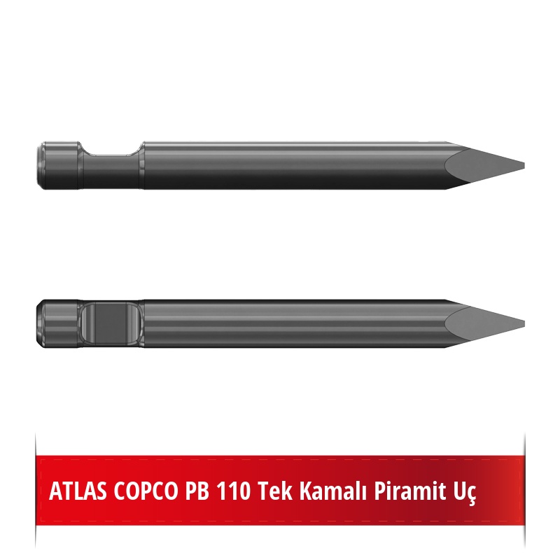 Atlas Copco PB 110 Kırıcı Ucu - Piramit Uç