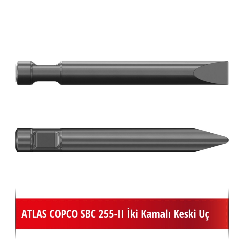 Atlas Copco SBC 255-II Kırıcı Ucu - Keski Uç