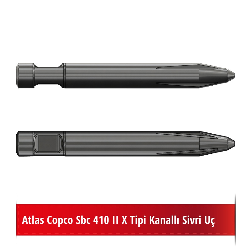 Atlas Copco Sbc 410 II X Tipi Kanallı Sivri Uç