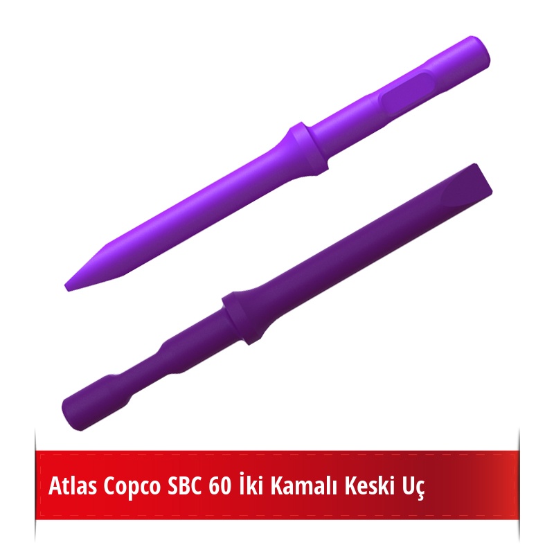 Atlas Copco SBC 60 Kırıcı İçin Nikelli Keski Uç