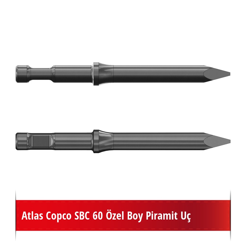 Atlas Copco SBC 60 Özel Boy Piramit Uç