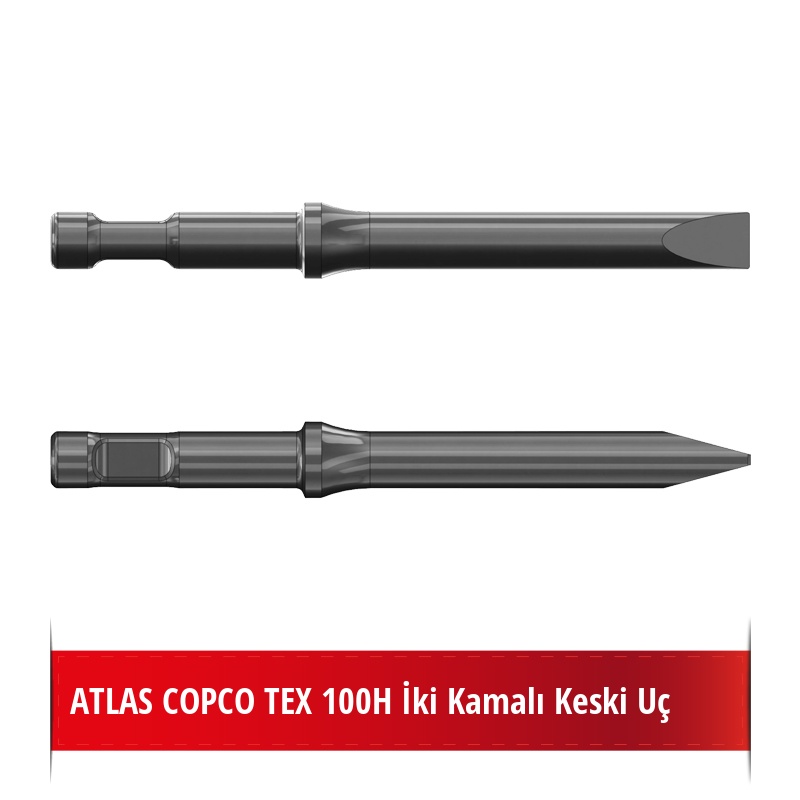 Atlas Copco TEX 100H Kırıcı Ucu - Keski Uç