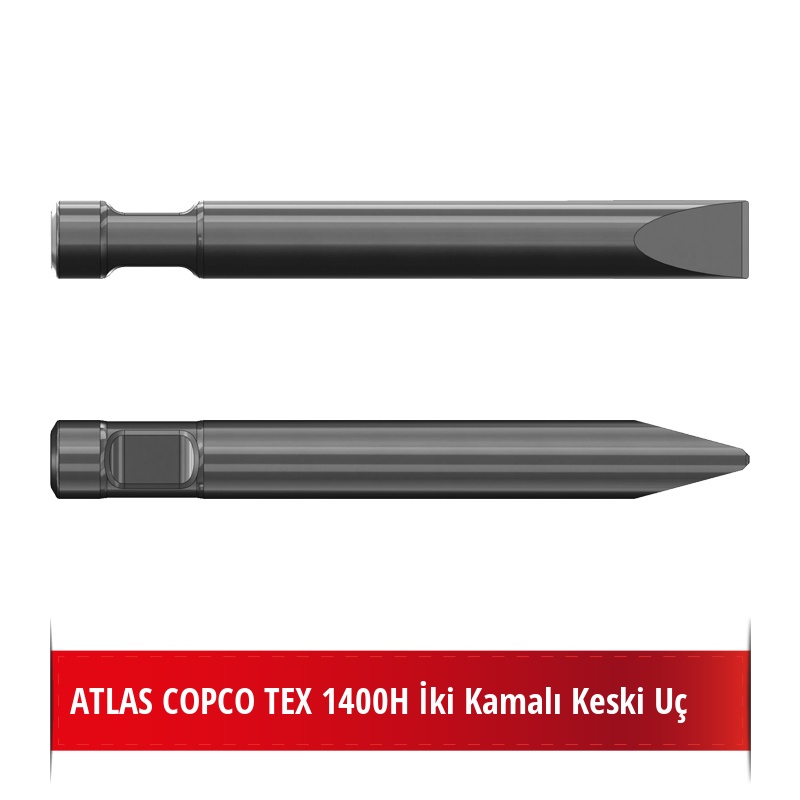 Atlas Copco TEX 1400H Kırıcı Ucu - Keski Uç