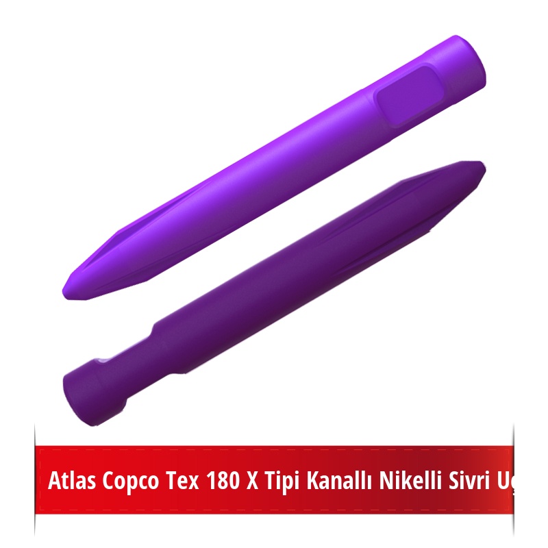 Atlas Copco Tex 180 X Tipi Kanallı Nikelli Sivri Uç