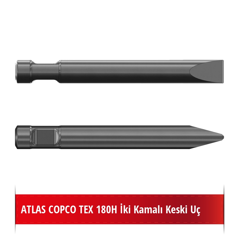 Atlas Copco TEX 180H Kırıcı Ucu - Keski Uç