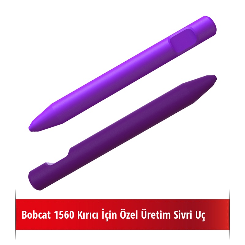 Bobcat 1560 Kırıcı İçin Nikelli Sivri Uç