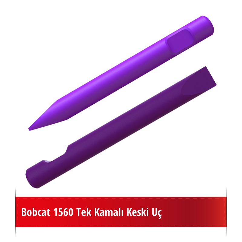 Bobcat 1560 Kırıcı İçin Nikelli Keski Uç