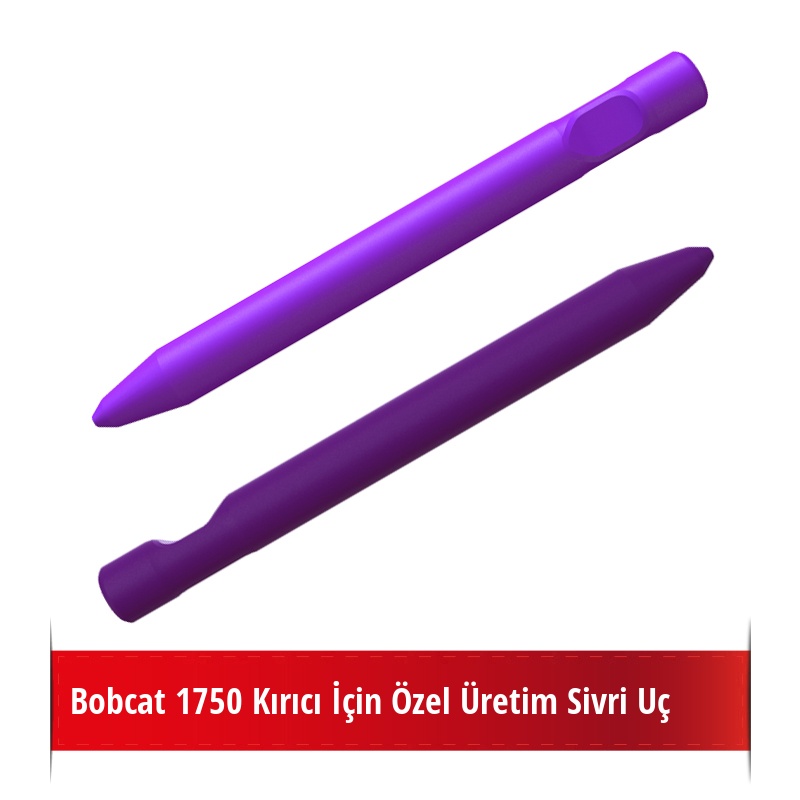 Bobcat 1750 Kırıcı İçin Nikelli Sivri Uç