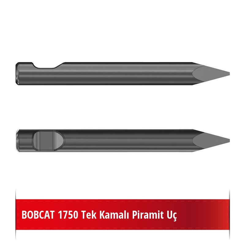 Bobcat 1750 Kırıcı Ucu - Piramit Uç