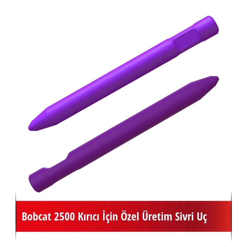 Bobcat 2500 Kırıcı İçin Nikelli Sivri Uç