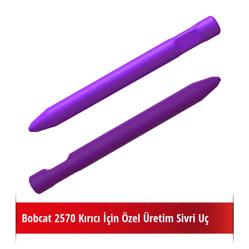 Bobcat 2570 Kırıcı İçin Nikelli Sivri Uç