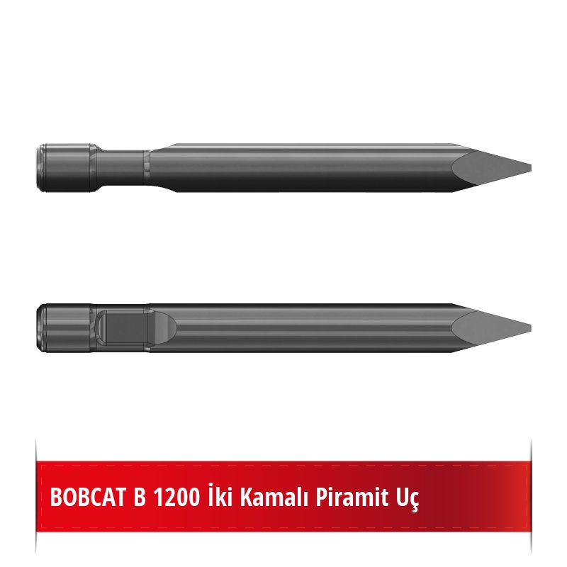 Bobcat B 1200 Kırıcı Ucu - Piramit Uç