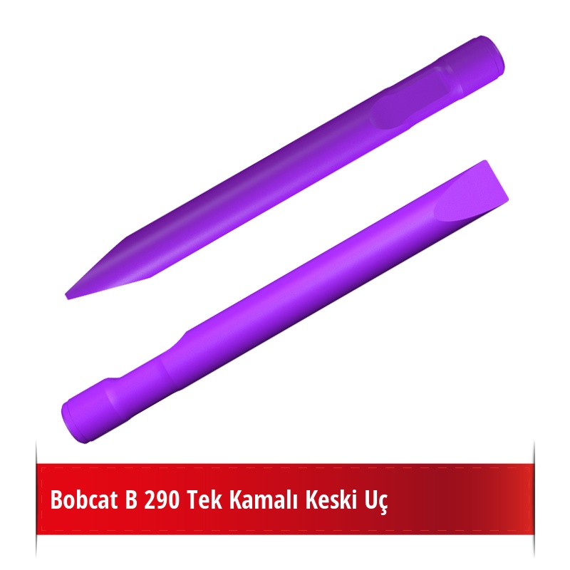 Bobcat B 290 Kırıcı İçin Nikelli Keski Uç