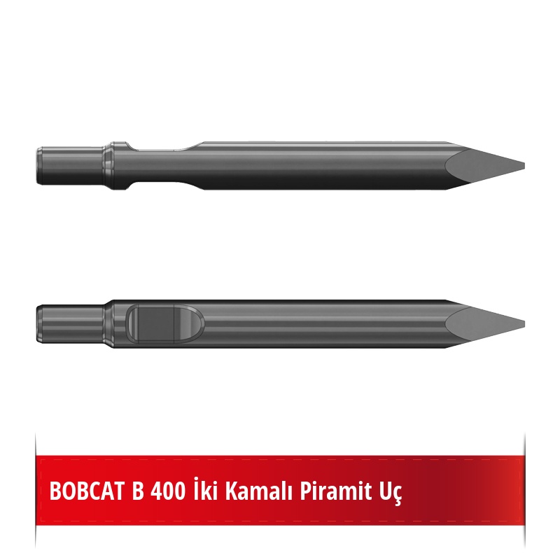 Bobcat B 400 Kırıcı Ucu - Piramit Uç