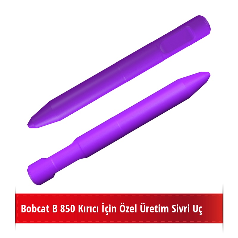 Bobcat B 850 Kırıcı İçin Nikelli Sivri Uç