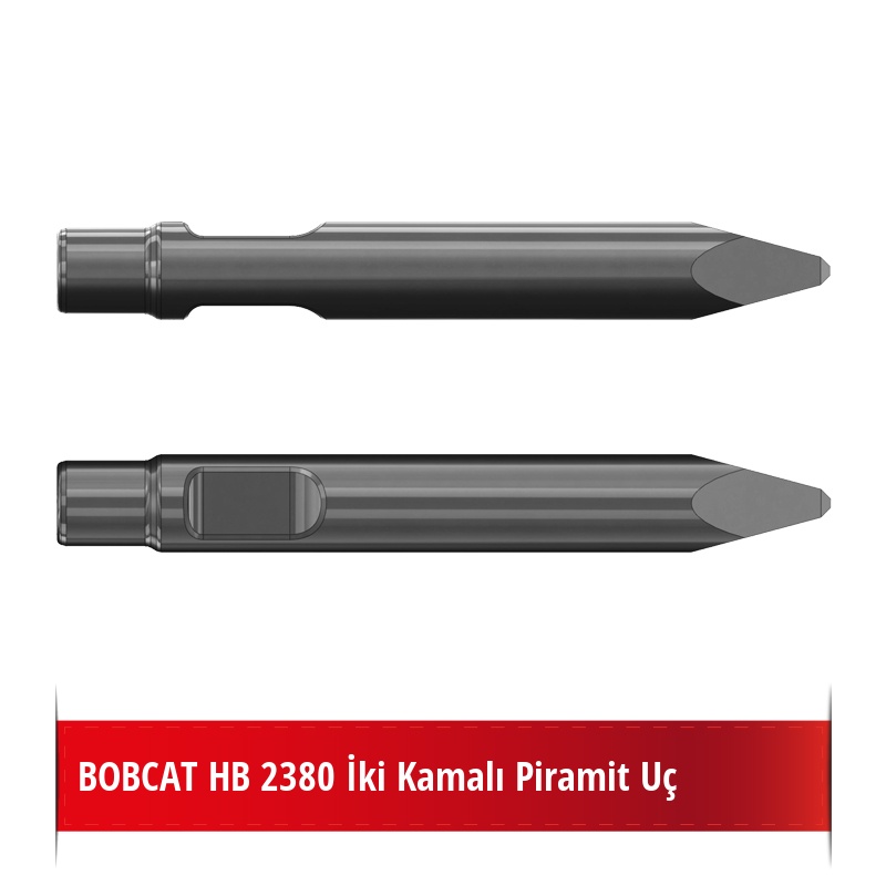 Bobcat HB 2380 Kırıcı Ucu - Piramit Uç