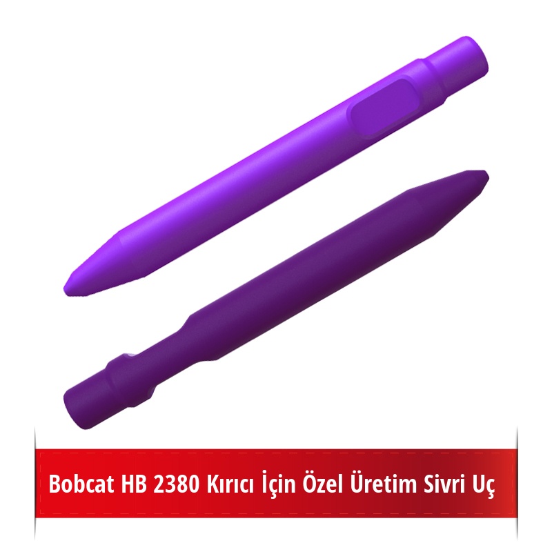 Bobcat HB 2380 Kırıcı İçin Nikelli Sivri Uç