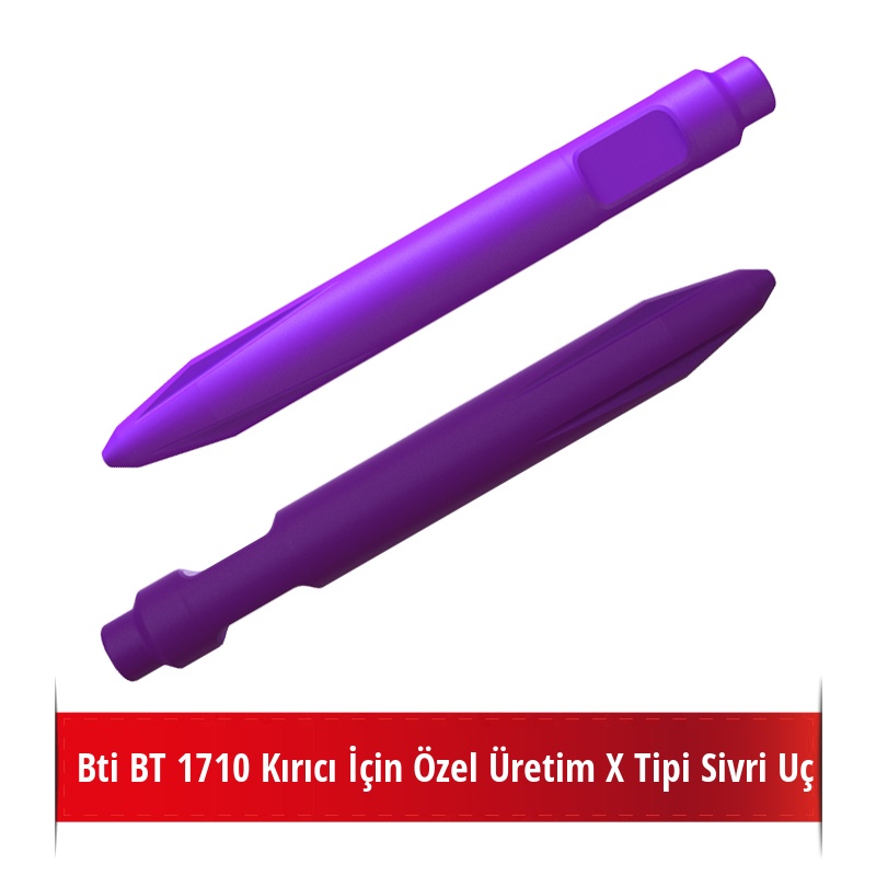 Bti BT 1710 Kırıcı İçin Nikelli X Tipi Sivri Uç