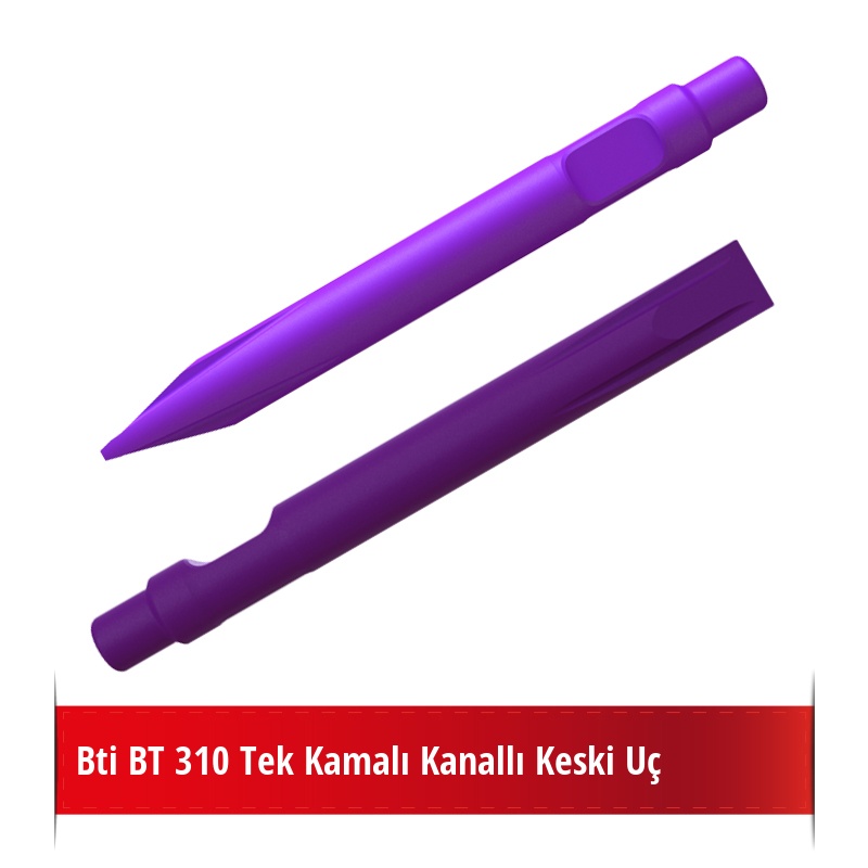 Bti BT 310 Kırıcı İçin Nikelli Kanallı Keski Uç