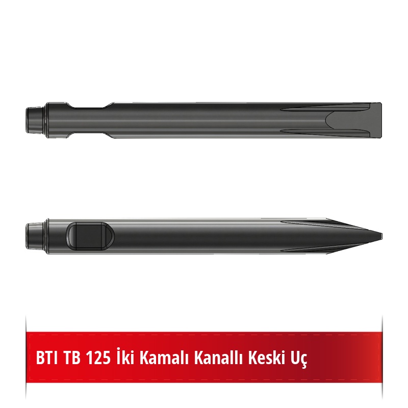 BTI TB 125 Kırıcı Ucu - Kanallı Keski Uç