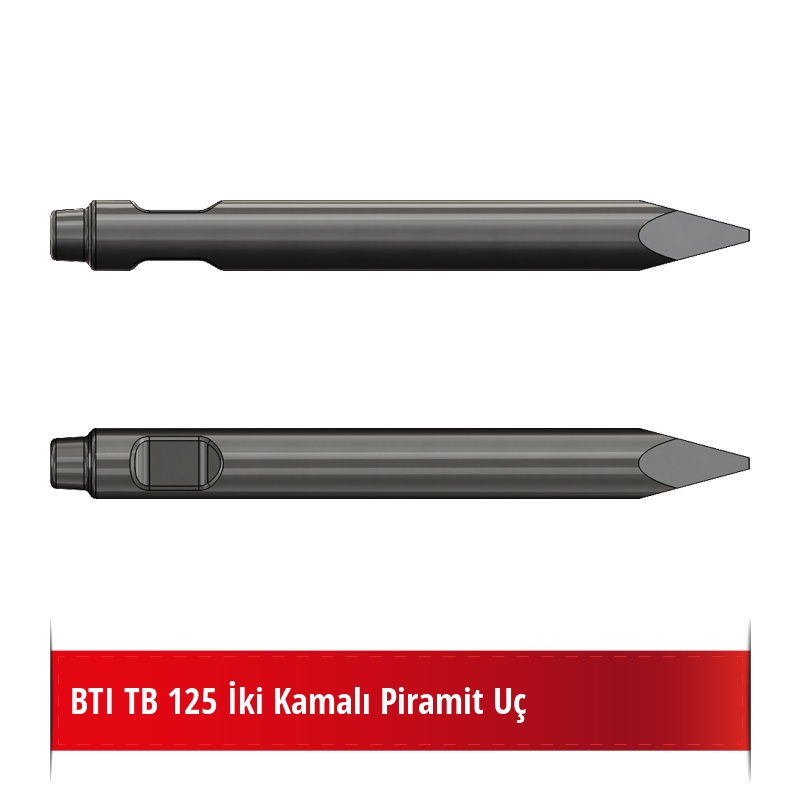 Bti TB 125 Kırıcı Ucu - Piramit Uç