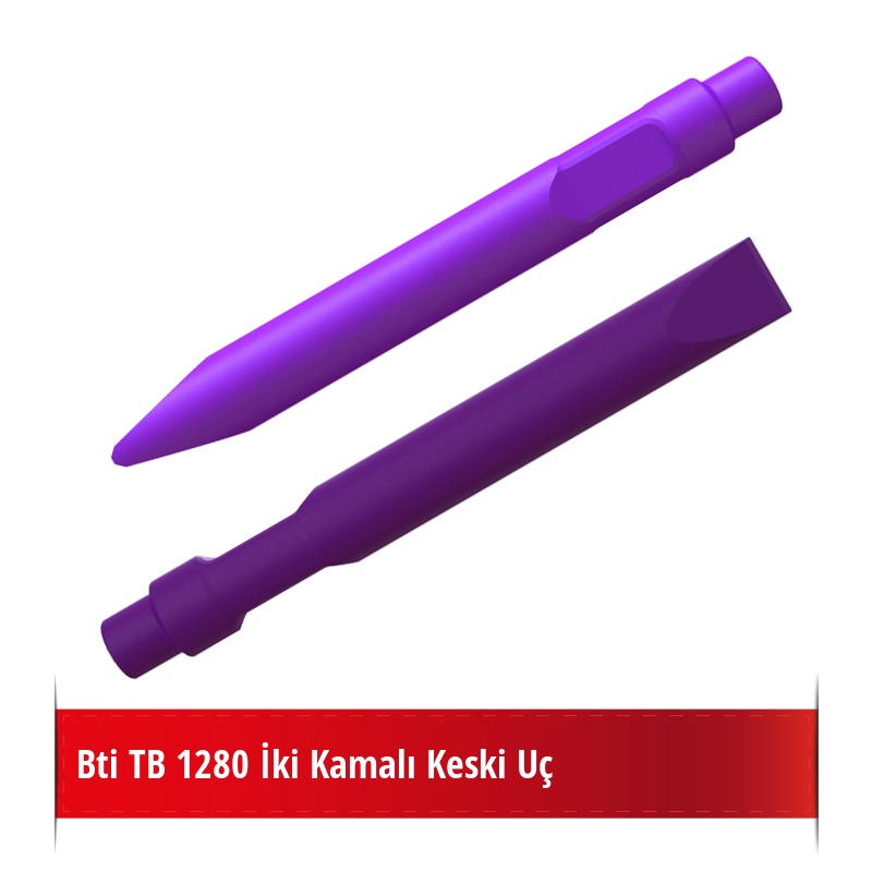 Bti TB 1280 Kırıcı İçin Nikelli Keski Uç