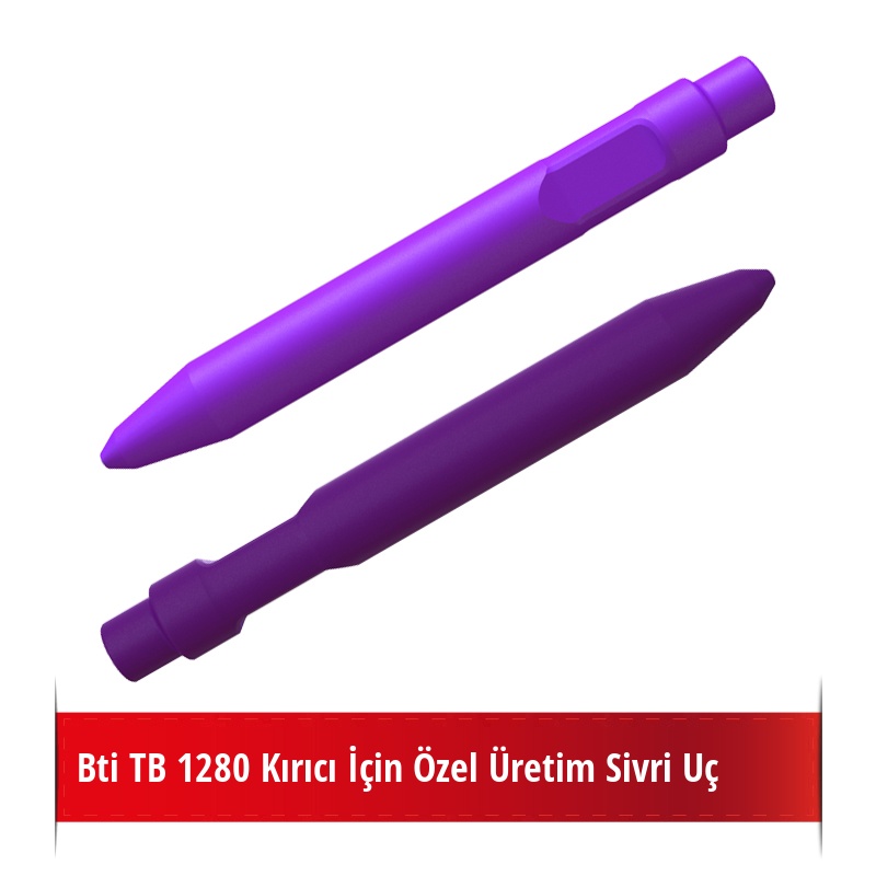 Bti TB 1280 Kırıcı İçin Nikelli Sivri Uç