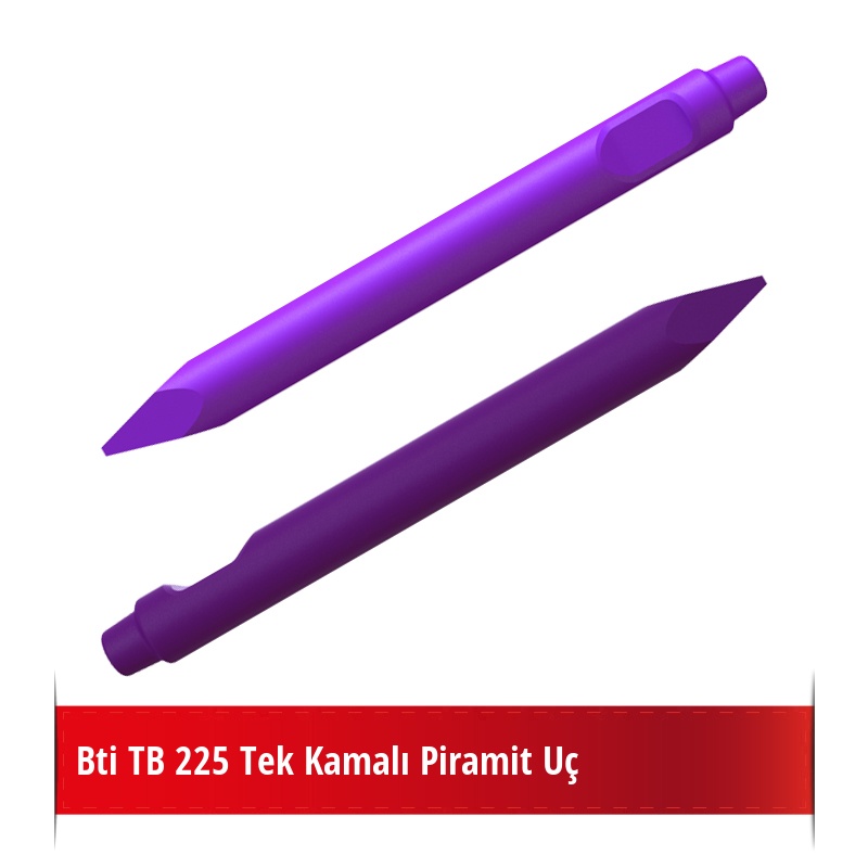 Bti TB 225 Kırıcı İçin Nikelli Piramit Uç