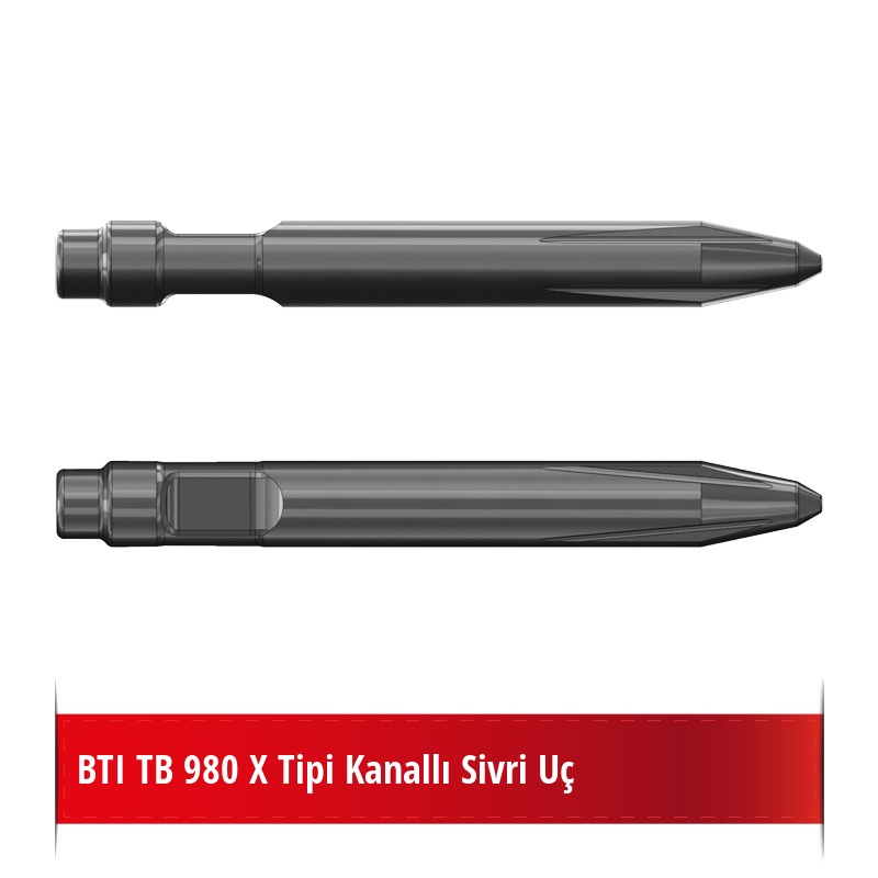 BTI TB 980 X Tipi Kanallı Sivri Uç